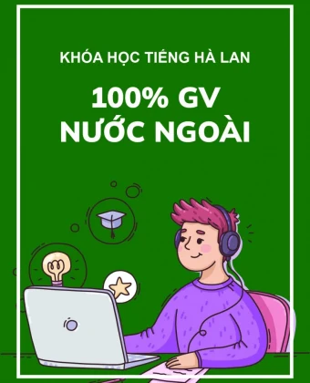 100% giáo viên nước ngoài